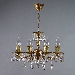 Люстра подвесная AMBIENTE Benisa 2226/8 AB Tear Drop
